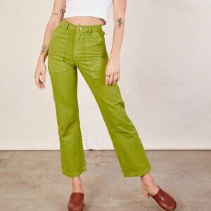 Big Bud Press Unisex Gross Green Work Pants Size Small